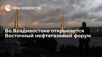 Во Владивостоке открывается седьмой ежегодный международный Восточный нефтегазовый форум