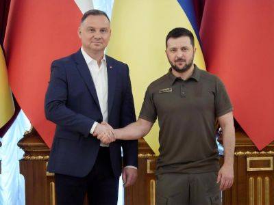 Дуда приехал в Киев на переговоры с Зеленским. Его визит не анонсировался