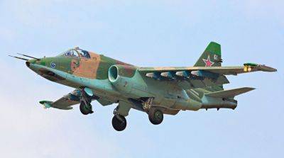 Украинские зенитчики уничтожили вражеский штурмовик Су-25 – видео