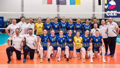 Женская сборная Украины по волейболу во второй раз обыграла Чехию и вышла в финал Золотой Евролиги