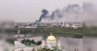 Новый пожар в россии: горит завод в Нижнем Новгороде