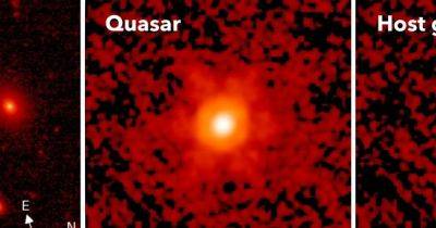 Ученые впервые увидели свет звезд вокруг квазаров в галактиках из ранней Вселенной