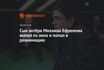 Сын актёра Михаила Ефремова, Николай Ефремов, попал в реанимацию