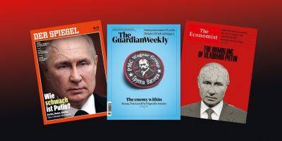 «Месть подана!» Влиятельные мировые еженедельники вышли с яркими обложками об ударе, который Пригожин нанес Путину