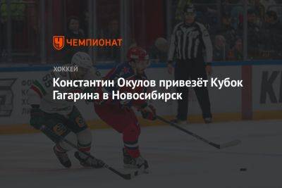 Константин Окулов привезёт Кубок Гагарина в Новосибирск