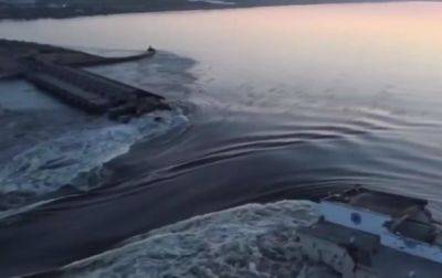 В сети появилось видео "подрыва" Каховской ГЭС