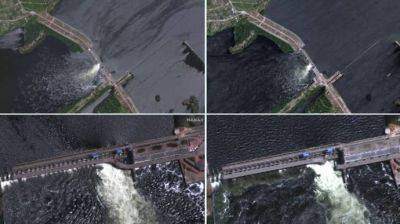 Плотина Каховской ГЭС могла разрушиться из-за ранее полученных повреждений - OSINT-аналитики