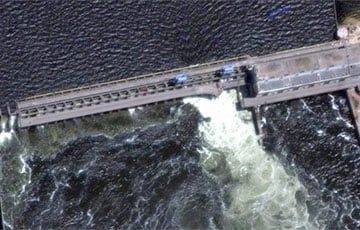 Разрушения Каховской ГЭС начали показывать на Google-картах