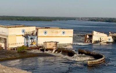 Подрыв Каховской ГЭС: появилось спутниковое фото