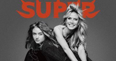 Хайди Клум - Tom Ford - Хайди и Лени Клум в откровенных образах украсили обложку журнала Super - focus.ua - Украина