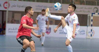 Сборная Таджикистана по футзалу провела первый матч на Кубке Арабских наций-2023