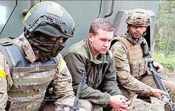 Российские добровольцы провели «воспитательную работу» с пленным из Белгородской области