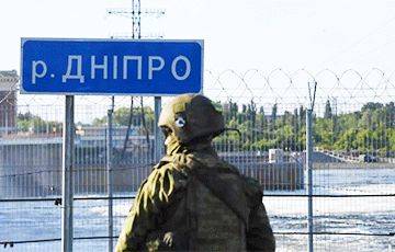 Российские войска отступили от Днепра на 15 км