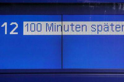 Новые правила компенсаций за задержку поездов в Германии
