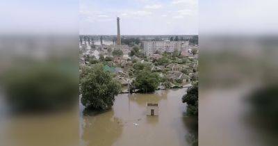 Город под водой: в Алешках Херсонской области критическая ситуация (видео), — ГВА