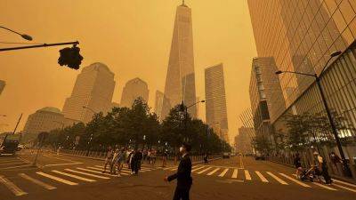 Оранжевый туман: американцам нечем дышать из-за пожаров в Канаде