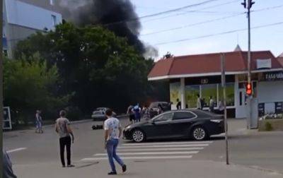 В Бердянске подожгли машину оккупантов - Федоров