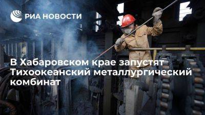 Губернатор Дягтерев: в Хабаровском крае запустят Тихоокеанский металлургический комбинат