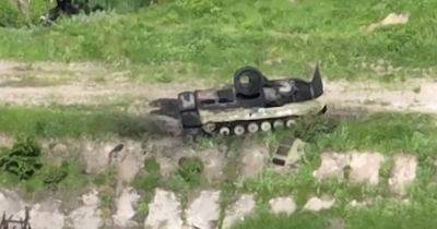 "В автопарк Кобзона": дрон 110-й бригады ВСУ эффектно взорвал БМП россиян под Авдеевкой