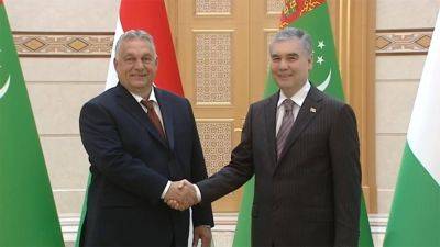 Г.Бердымухамедов предложил В.Орбану построить в Туркменистане предприятия по выпуску медпрепаратов