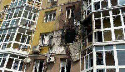 В Воронеже беспилотник со взрывчаткой врезался в многоквартирный дом