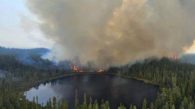 Трюдо связывает пожары в Канаде с климатическим кризисом