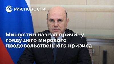 Мишустин заявил, что Запад возлагает на Россию ответственность за грядущий голод