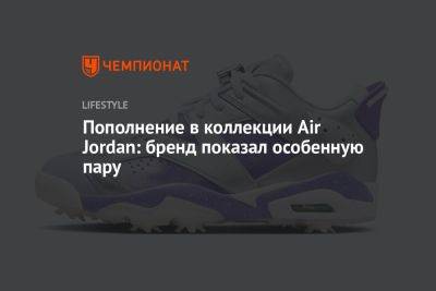 Пополнение в коллекции Air Jordan: бренд показал особенную пару