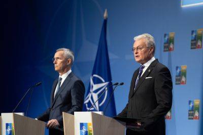 Науседа и Столтенберг обсудили членство Украины в НАТО