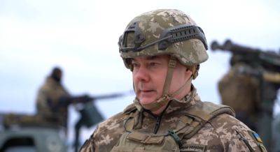 Наев посетил границу Украины и Беларуси – что сказал генерал – видео