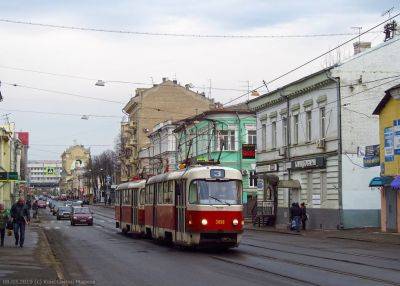 Завтра трамвай в Харькове временно будет ходить по другому маршруту