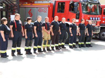 В Польше начался курс для 10 добровольцев-пожарных из Украины