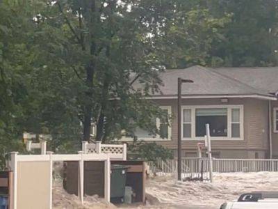 Катастрофическое наводнение в США: затопило столицу штата Вермонт