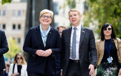 Премьер Литвы обсудила с новозеландским коллегой поддержку Украины