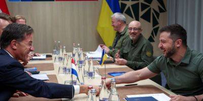 Встречи Зеленского на саммите НАТО: Нидерланды начнут подготовку украинских пилотов в августе, Австралия передаст еще 30 БРТ Bushmaster