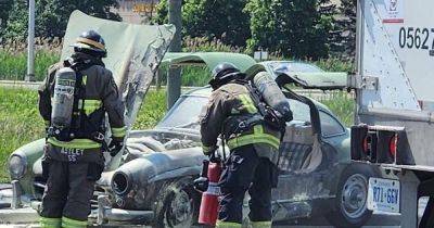 Легендарный суперкар Mercedes 50-х за $1,5 миллиона сгорел на ровном месте (фото)