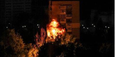 Ночной удар РФ дронами и ракетами. В Киеве обломки «шахедов» упали в пяти районах, повреждены жилые дома, есть раненые — главное