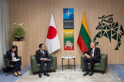 Гитанас Науседа после встречи с Кисидой: Литва поддерживает сближение Японии с НАТО