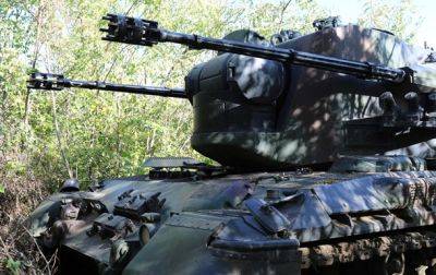 Германия передала Украине новые зенитки Gepard