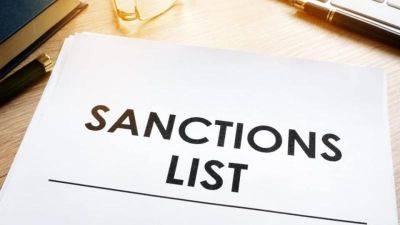 В Украине появится государственный реестр санкций