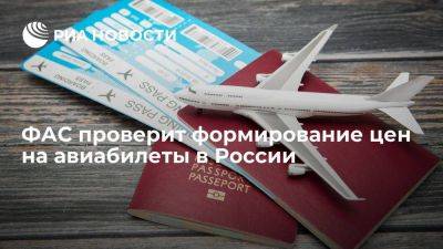 ФАС проверит российские аэропорты и авиакомпании по вопросу формированию цен на авиабилеты