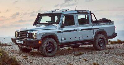 Британцы показали впечатляющий пикап в стиле Land Rover Defender (фото) - focus.ua - Украина