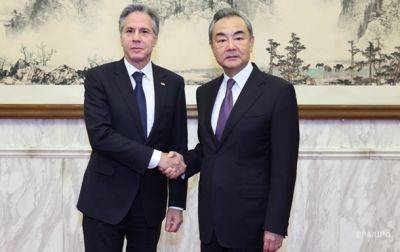 Блинкен второй раз за месяц встретился с главным дипломатом Китая