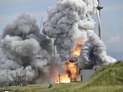 В Японии взорвалась ракета во время испытания