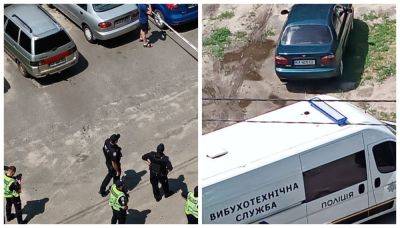 Клиент банка в Киеве пригрозил взорвать помещение: на место срочно прибыла полиция, кадры