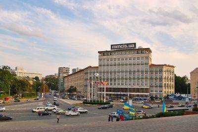 Европейская площадь в Киеве - фото площади в 1950-е годы