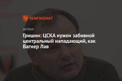 Гришин: ЦСКА нужен забивной центральный нападающий, как Вагнер Лав