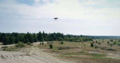 "Ищут мины": Резников показал видео применения дронов из Дании (видео)