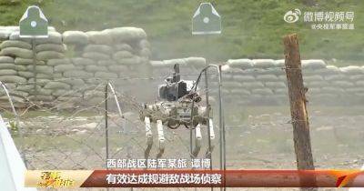 Армия Китая заменяет солдат роботами с автоматами: где их будут применять (видео)