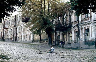 Андреевский спуск в Киеве - фото центра города в 1970-80-е годы